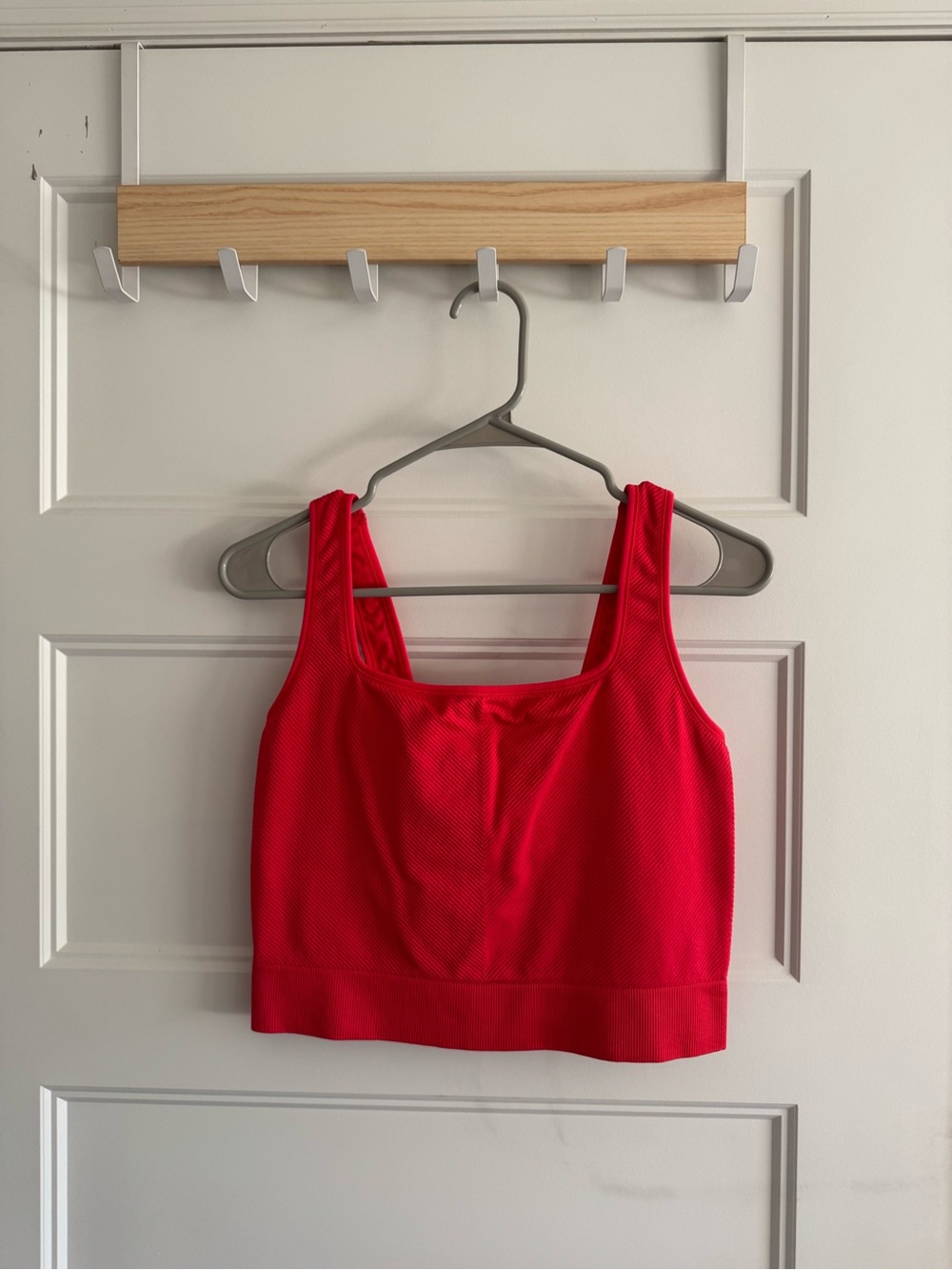 all in motion Red Cropped Tank Top